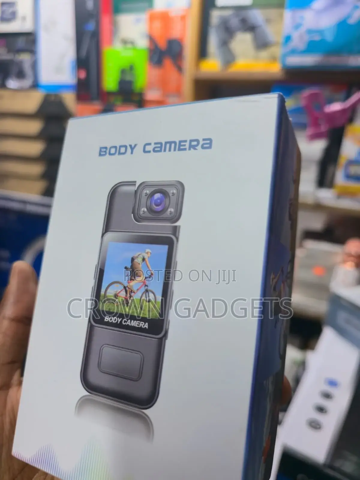 Portable Hd Body Camera With Night Vision Rotating Lens