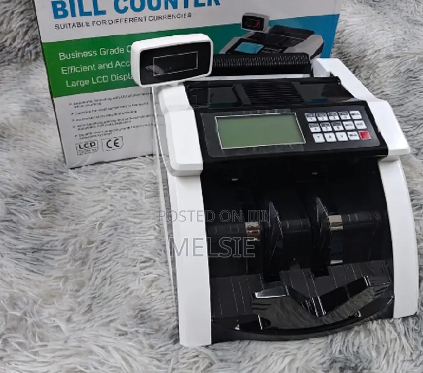 Money Counter Machine, Advanced Fake Detection LCD Display