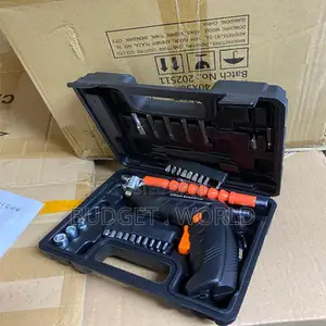 Foldable Small and Portable 47 Charger and 2 Batteries Cordless Drill