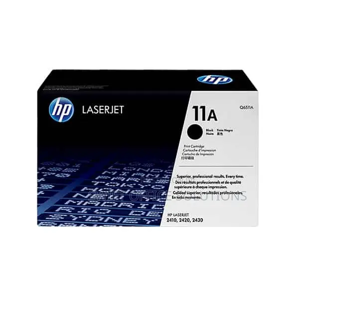 Hp 11a Black Laserjet Toner Cartridge (Q6511a)