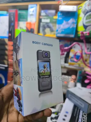 Clip-on Hd Body Camera With Infrared Night Vision Screen