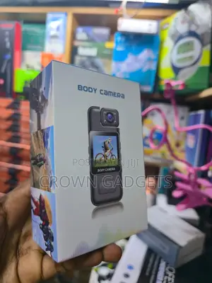 Clip-on Hd Body Camera With Infrared Night Vision Screen