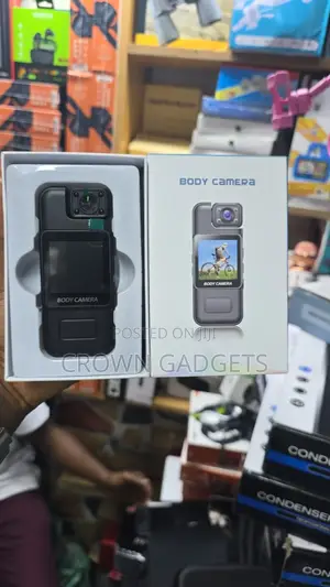 Wearable Action Body Camera 180° Rotating Lens Hd Video