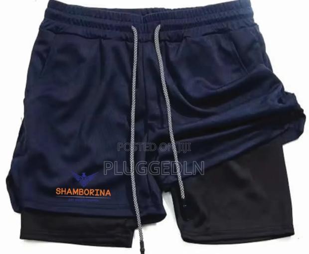 2 in 1 Mens Gym Short. *