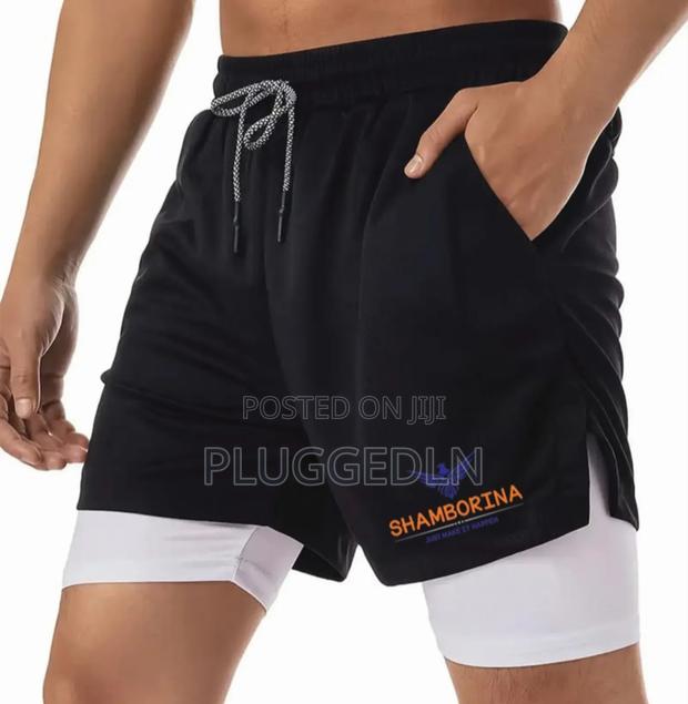 2 in 1 Mens Gym Short. * - thumbnail 3