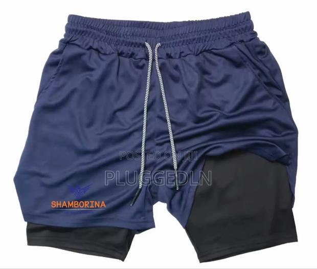 2 in 1 Mens Gym Short. * - thumbnail 5