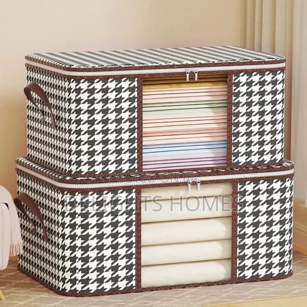 2in1 Foldable Large Cloth Organizer Storage Box _Sp