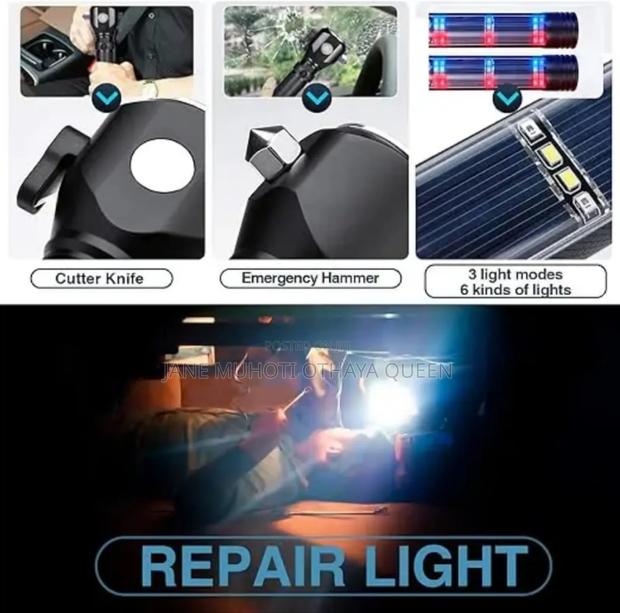 *Multifunctional Super Bright Tactical Solar - thumbnail 2