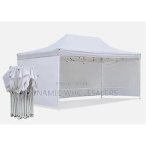 2 by 3 M White Pop-Up Canopy Tent - thumbnail 2