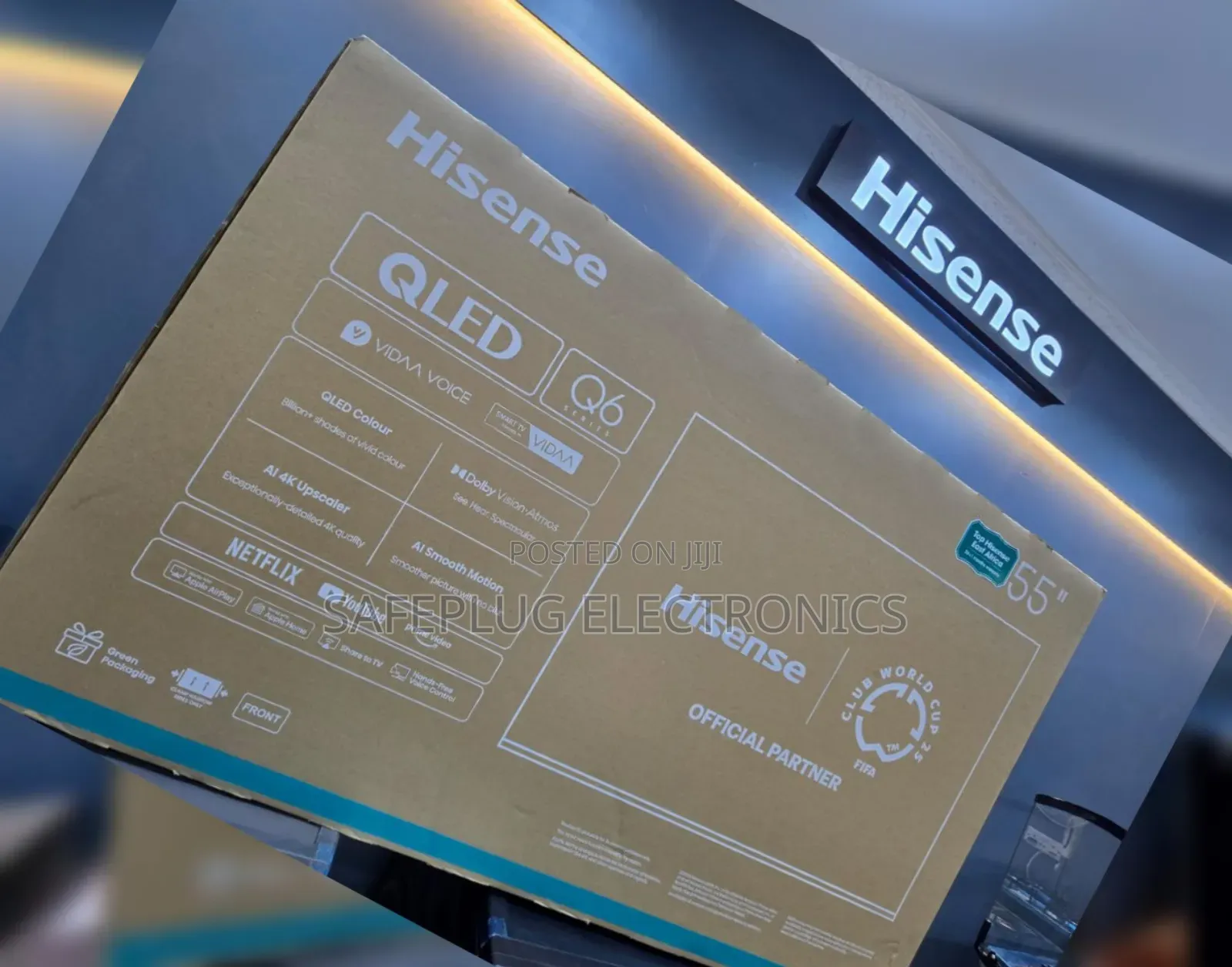 Hisense 55-Inch Smart Qled Tv | | Android |