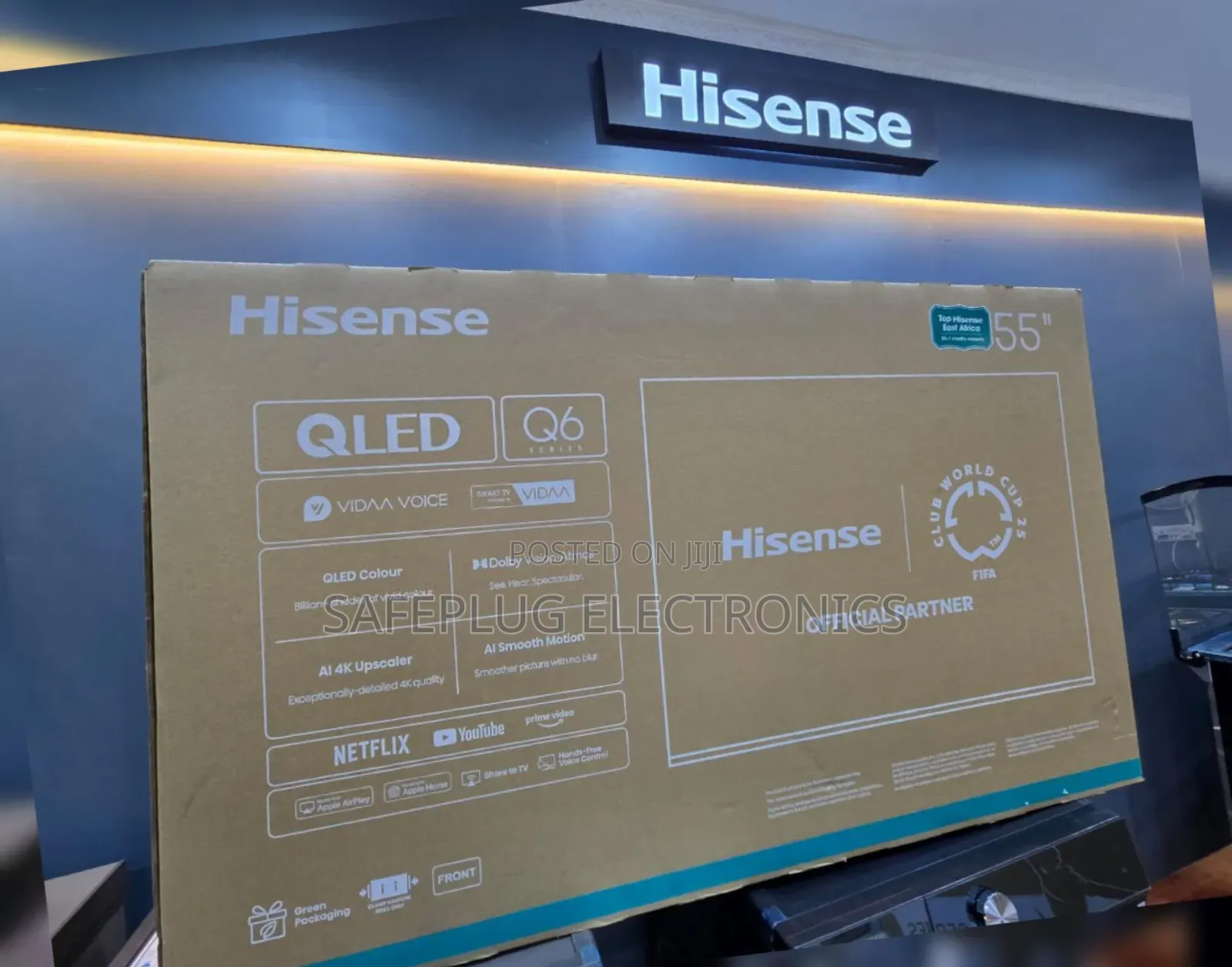 Hisense 55-Inch Smart Qled Tv | | Android |