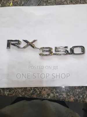 Rx350 Chrome Badge