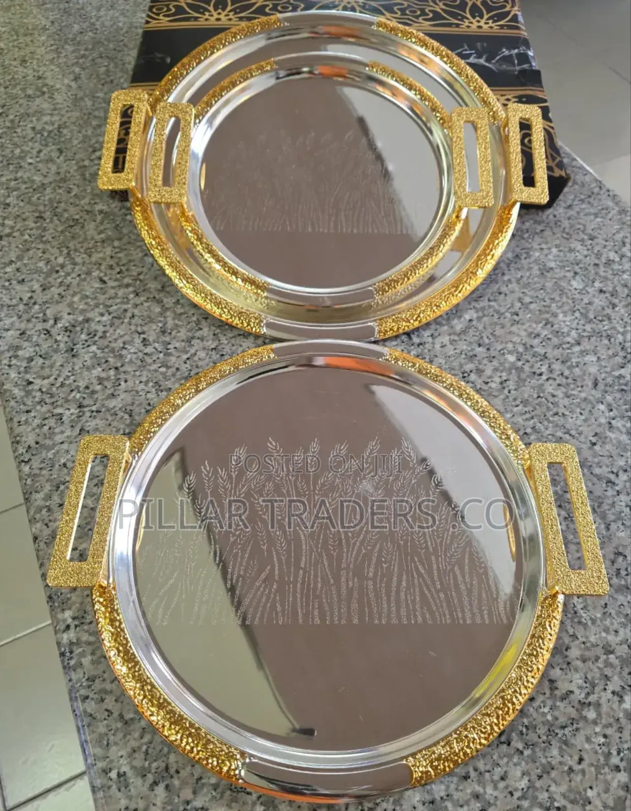 Elegant Serving Tray Set