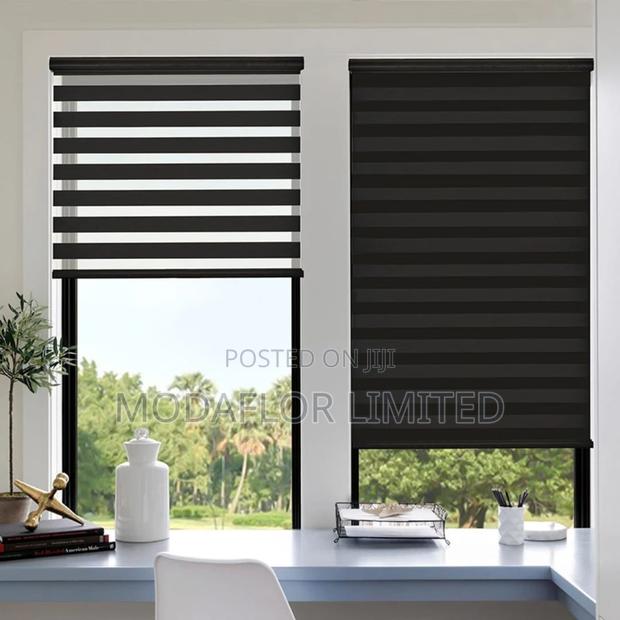Zebra Blinds – Modern Day Night Window Blinds - main view