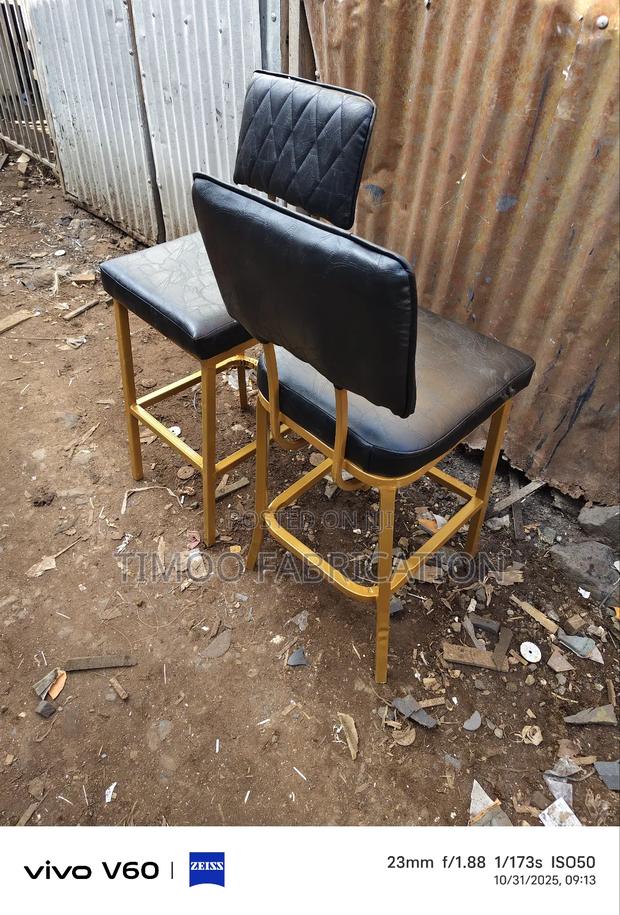 Restaurants Black Gold Chairs, High Stools - thumbnail 2