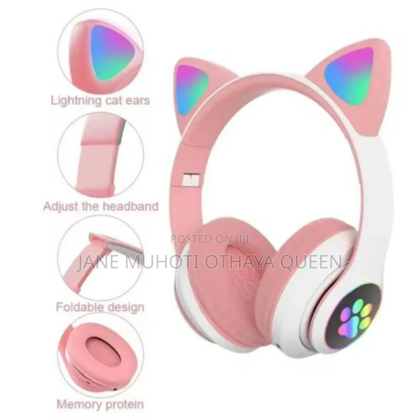 *These Cat Ear Wireless Headphones