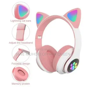 *These Cat Ear Wireless Headphones