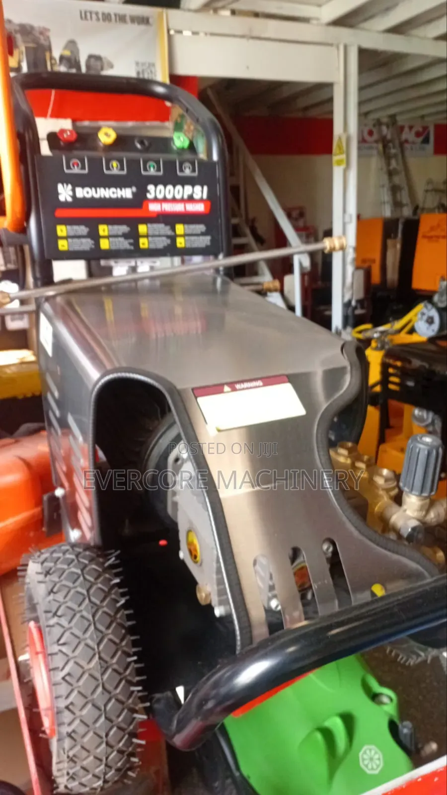 Bounche 3000psi Three Phase Carwash Machine.