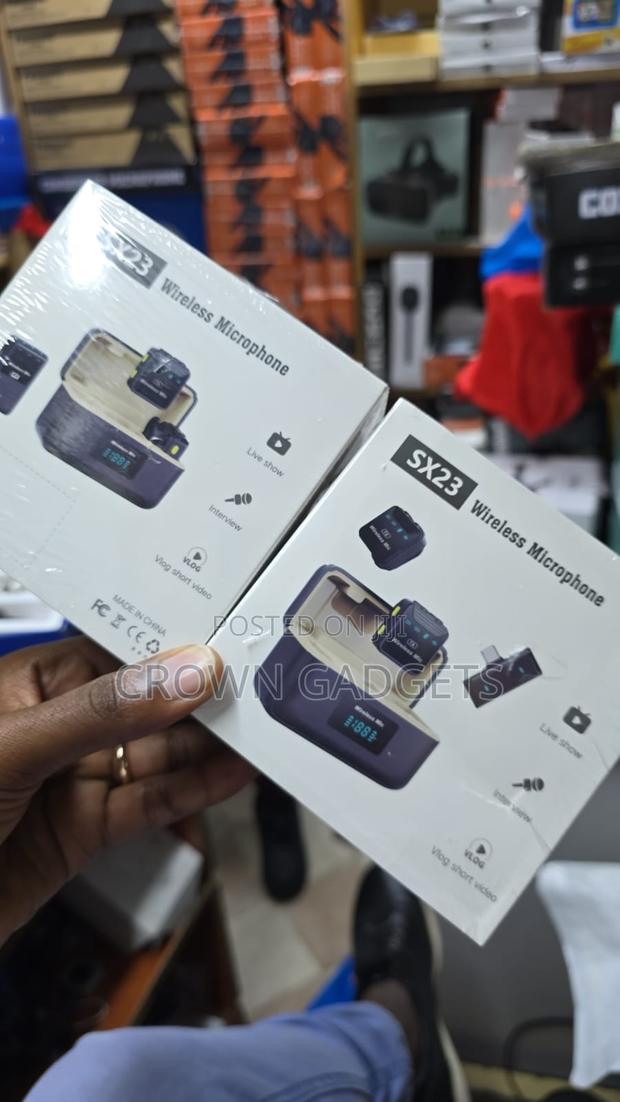 Sx23 Noise Cancelling Wireless Mic for iPhone Android Camera - thumbnail 2