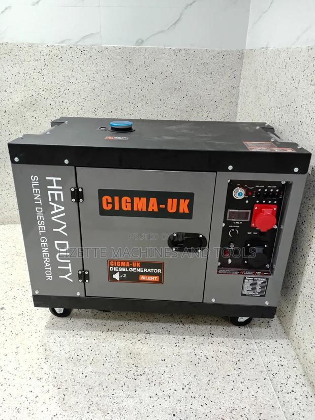 Cigma Uk 15kva Dual Phase Diesel Generator With Ats