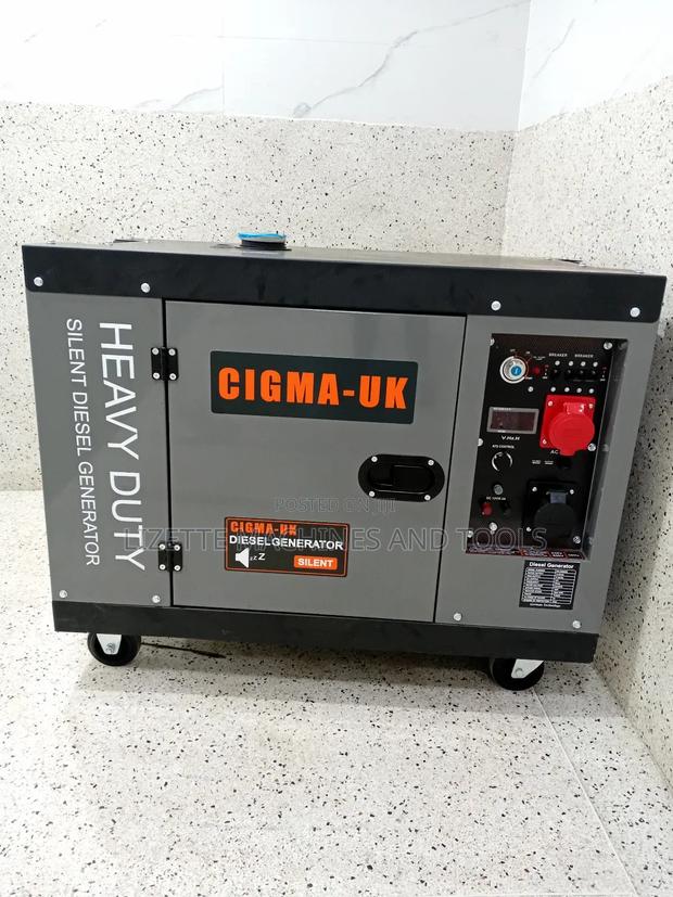Cigma Uk 15kva Dual Phase Diesel Generator With Ats - thumbnail 2