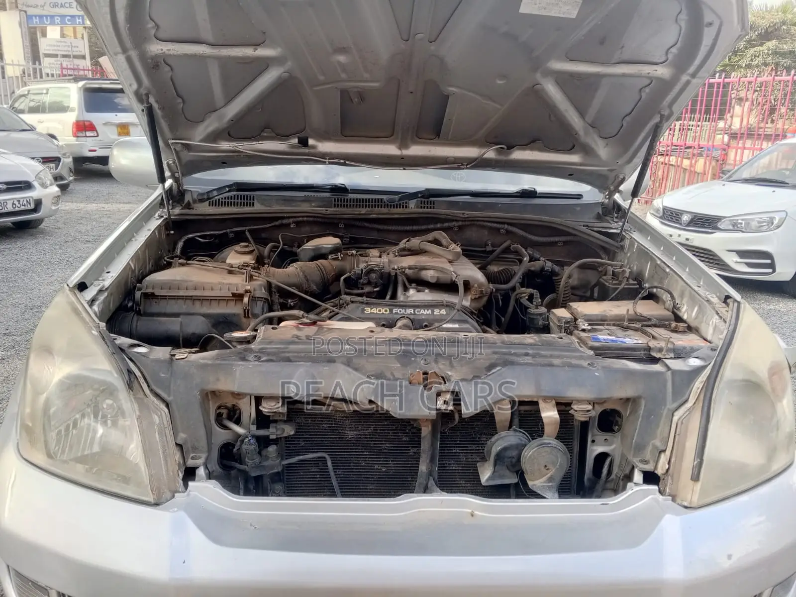 Toyota Land Cruiser Prado 3.4 5dr 2003 Silver