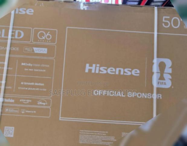 Hisense 50q6 Series Qled - Android Tv, Voice Remote | - main view