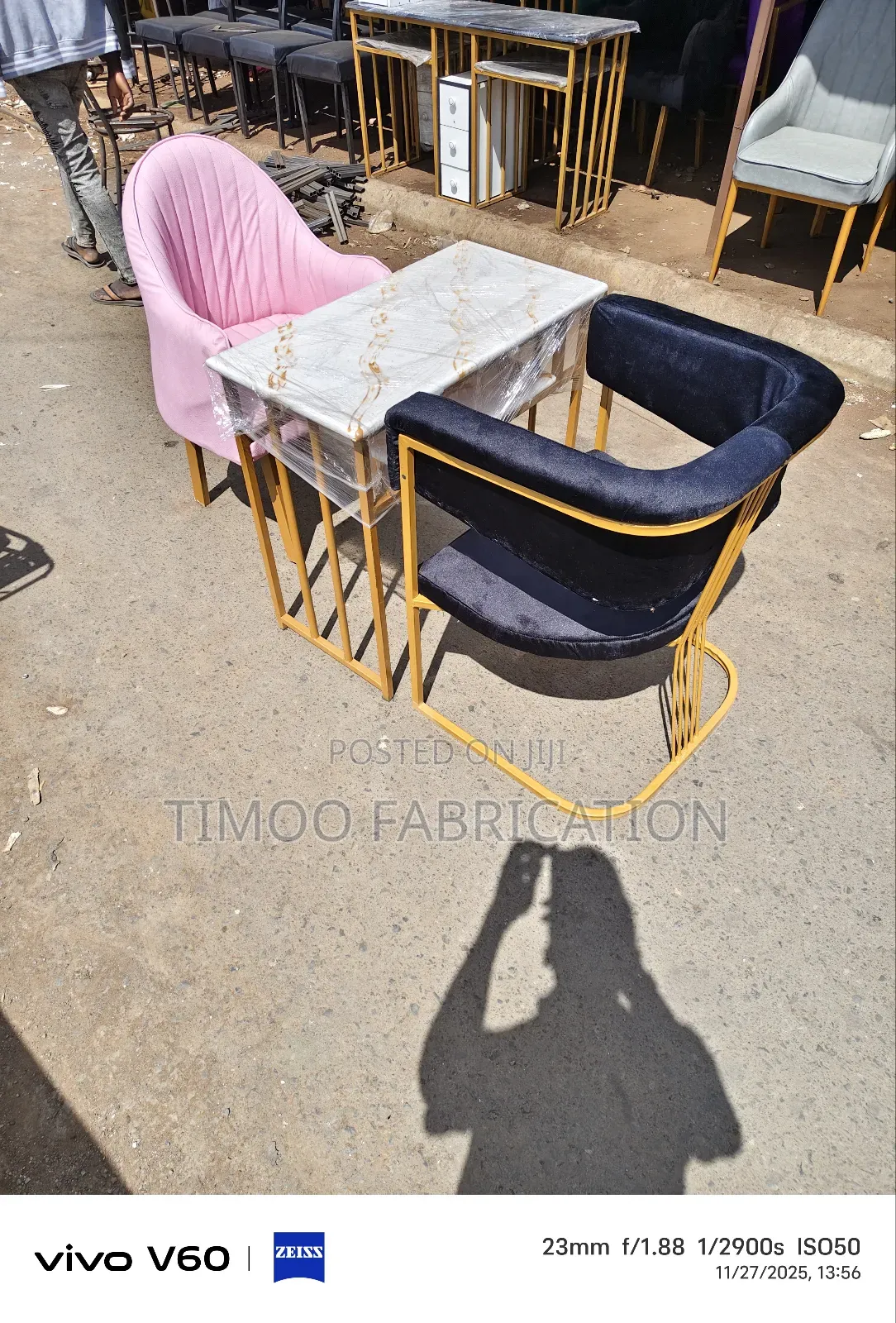 Salon Nail Table Sets Of Love Seat And Stiling Seat