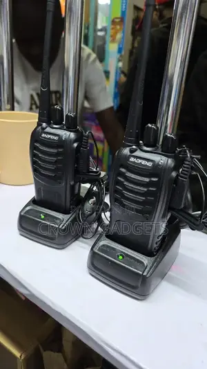 Baofeng Bf-888s Long-Range Two-Way Radio for Outdoor Security