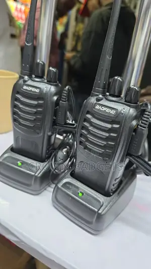 Compact Bf-888s Uhf Radio With Rechargeable 1500mah Battery
