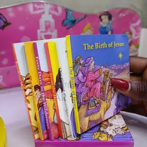 Kids Mini Library Storybook Set