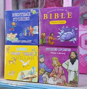Kids Mini Library Storybook Set