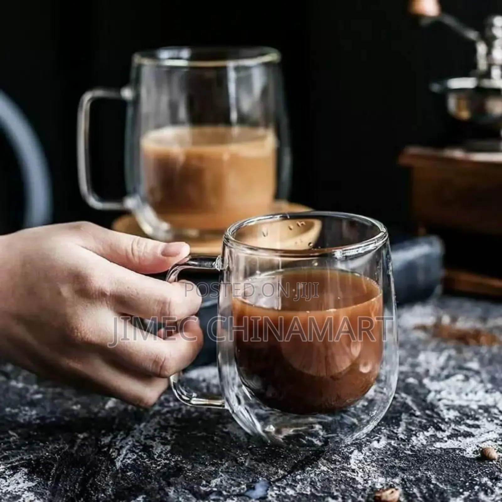 Borosilicate Double-Walled Mug