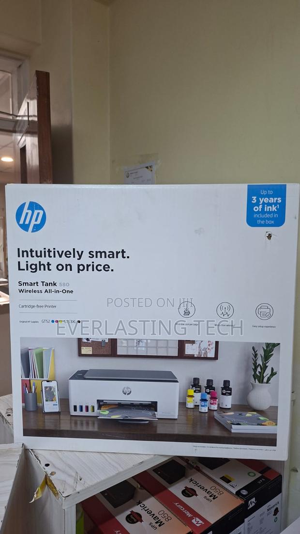 Hp Smart Tank 580 All-in-One Printer - (1f3y2a-1) - main view