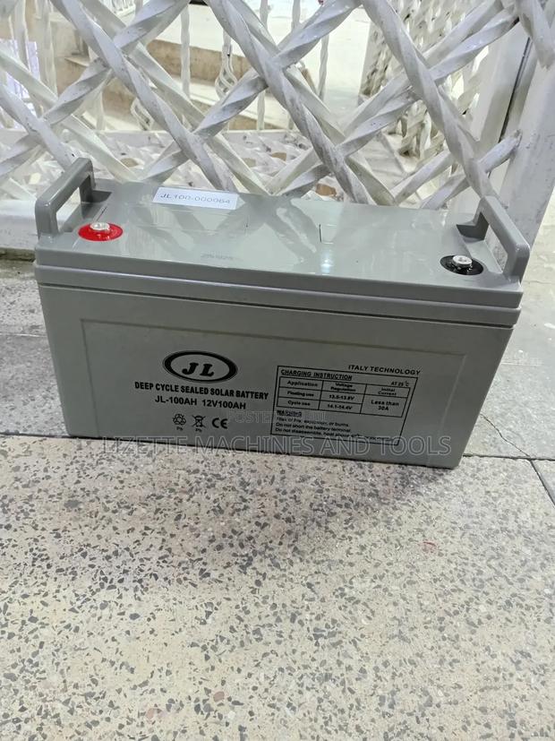 100ah Jl Deep Cycle Sealed Solar Battery 12v - thumbnail 2