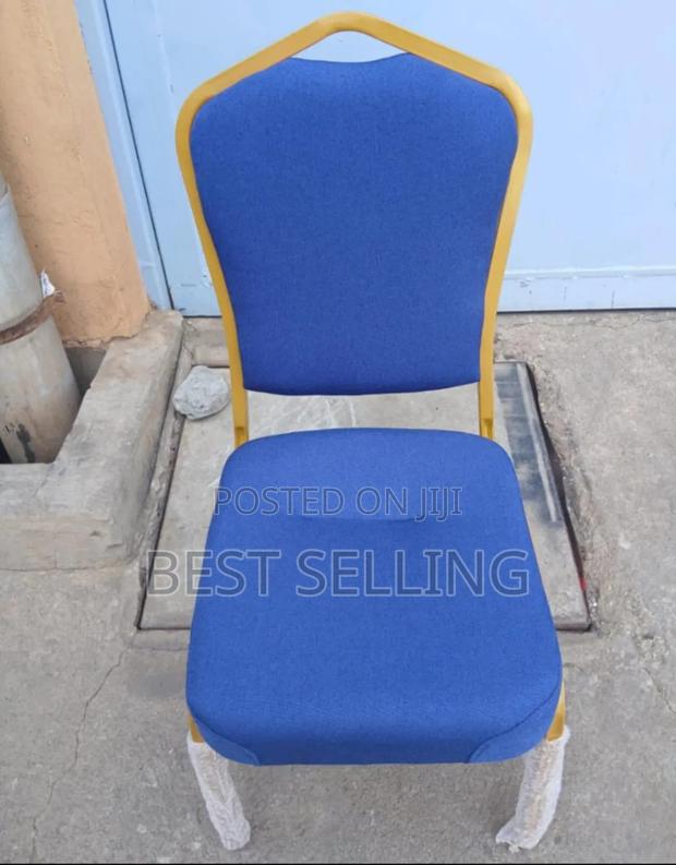 Blue High Density Conference Chairs