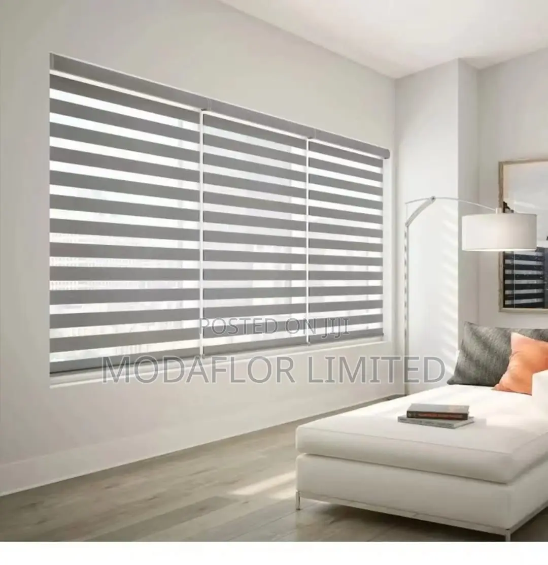 Zebra Blinds for Light Control Privacy