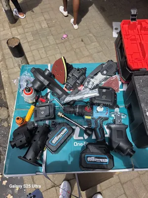 Generic Brand Cordless Power Tool Combo Kit.