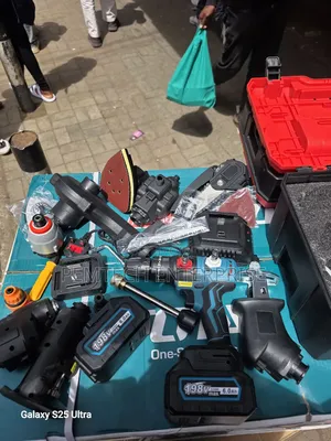 Generic Brand Cordless Power Tool Combo Kit.