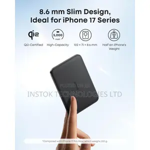 Anker Nano Ultra-Slim Magnetic Power Bank 5000mah 15w