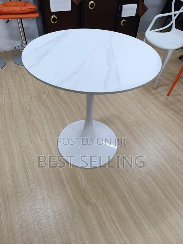 Quality White Eams Table - main view
