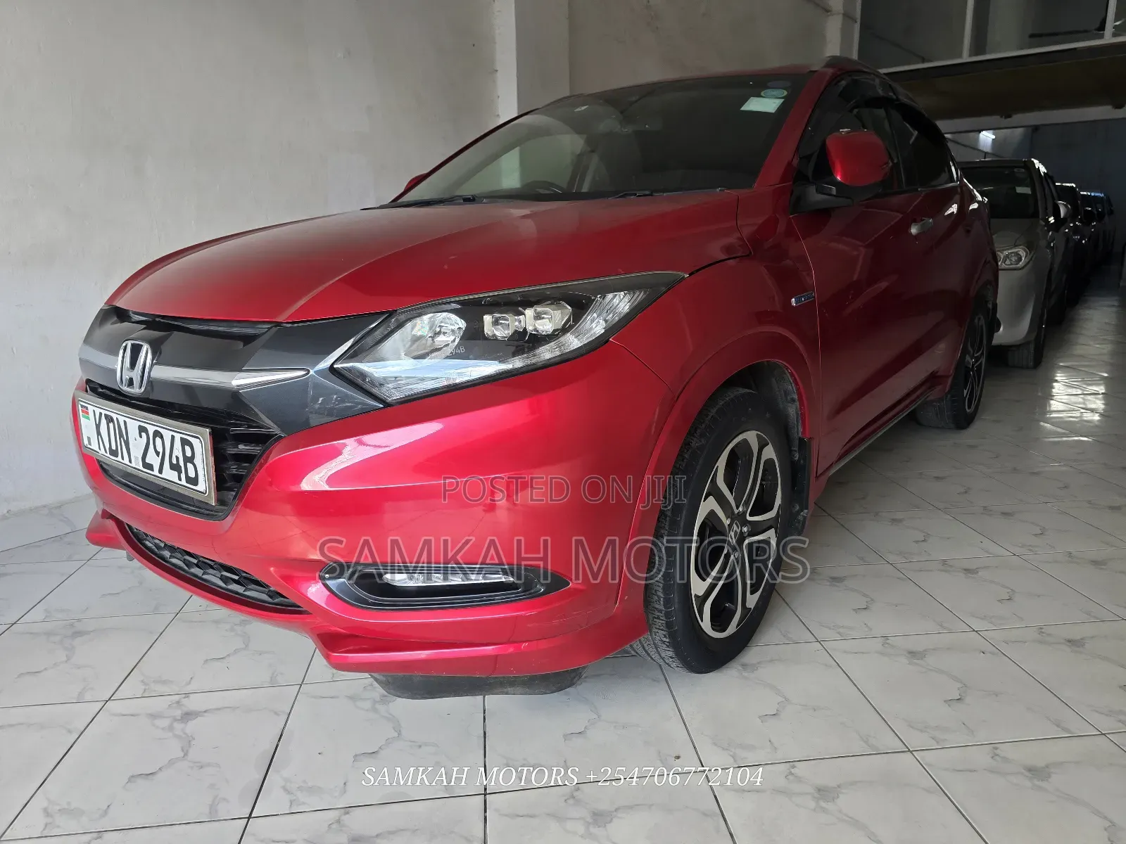 Honda Vezel 2016 Red