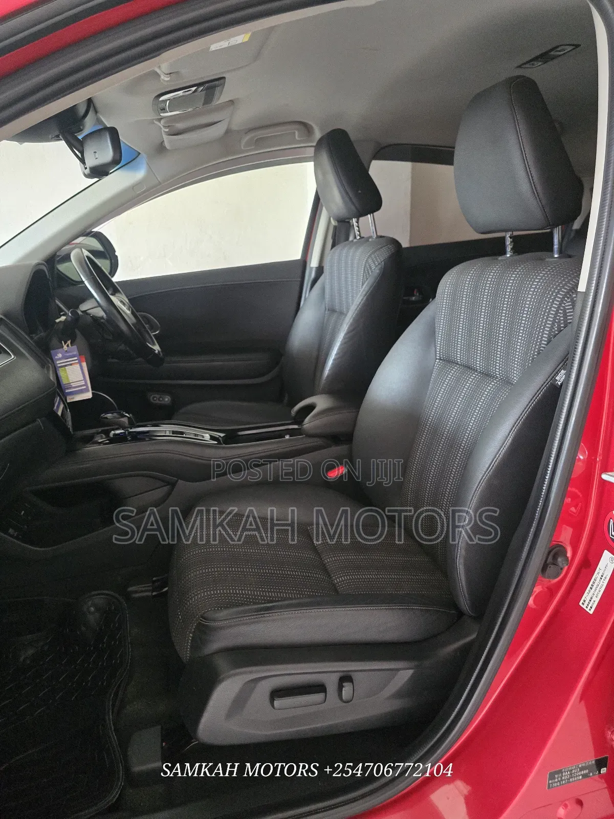 Honda Vezel 2016 Red