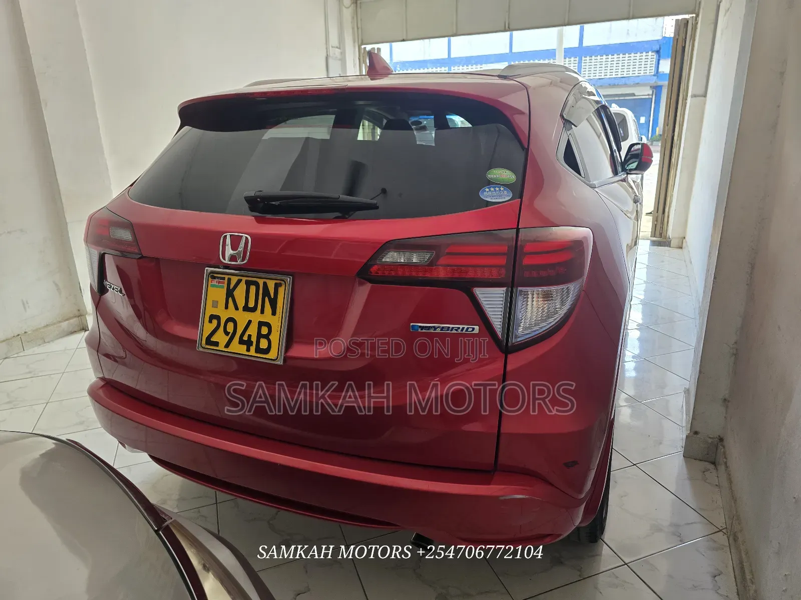 Honda Vezel 2016 Red