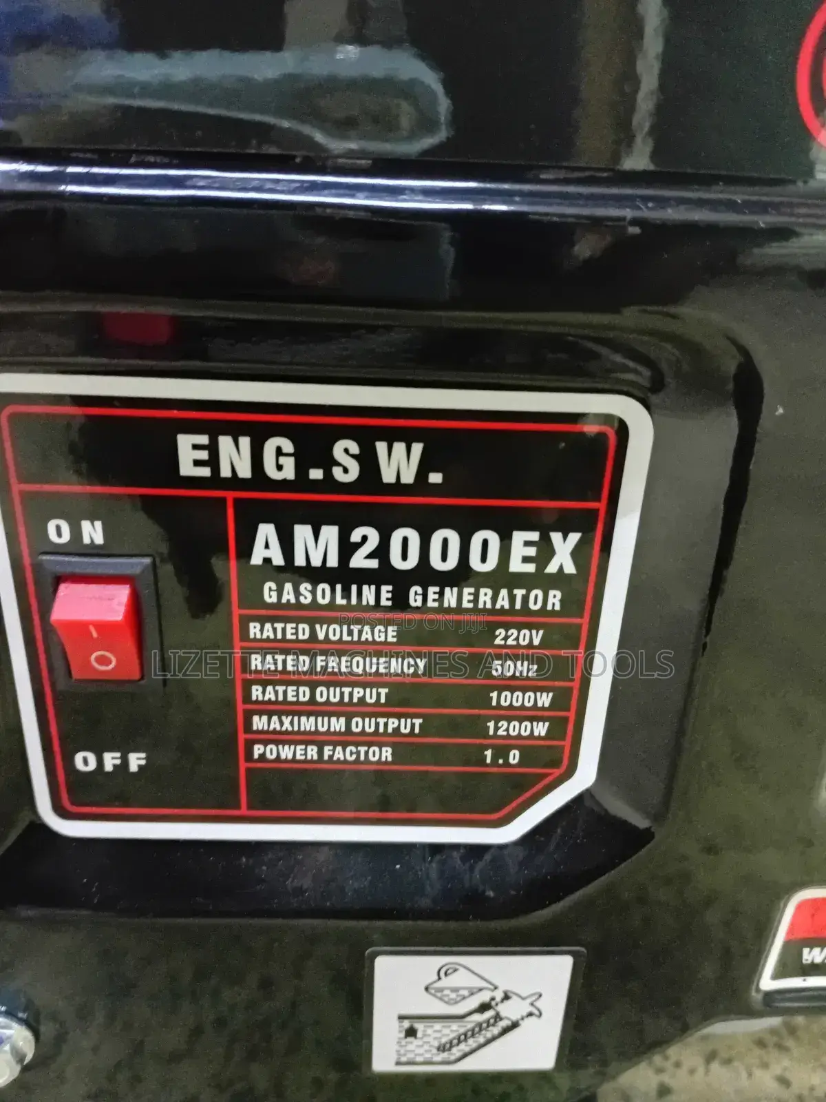 Astramilano 1.2kva 4 Stroke Petrol Generator