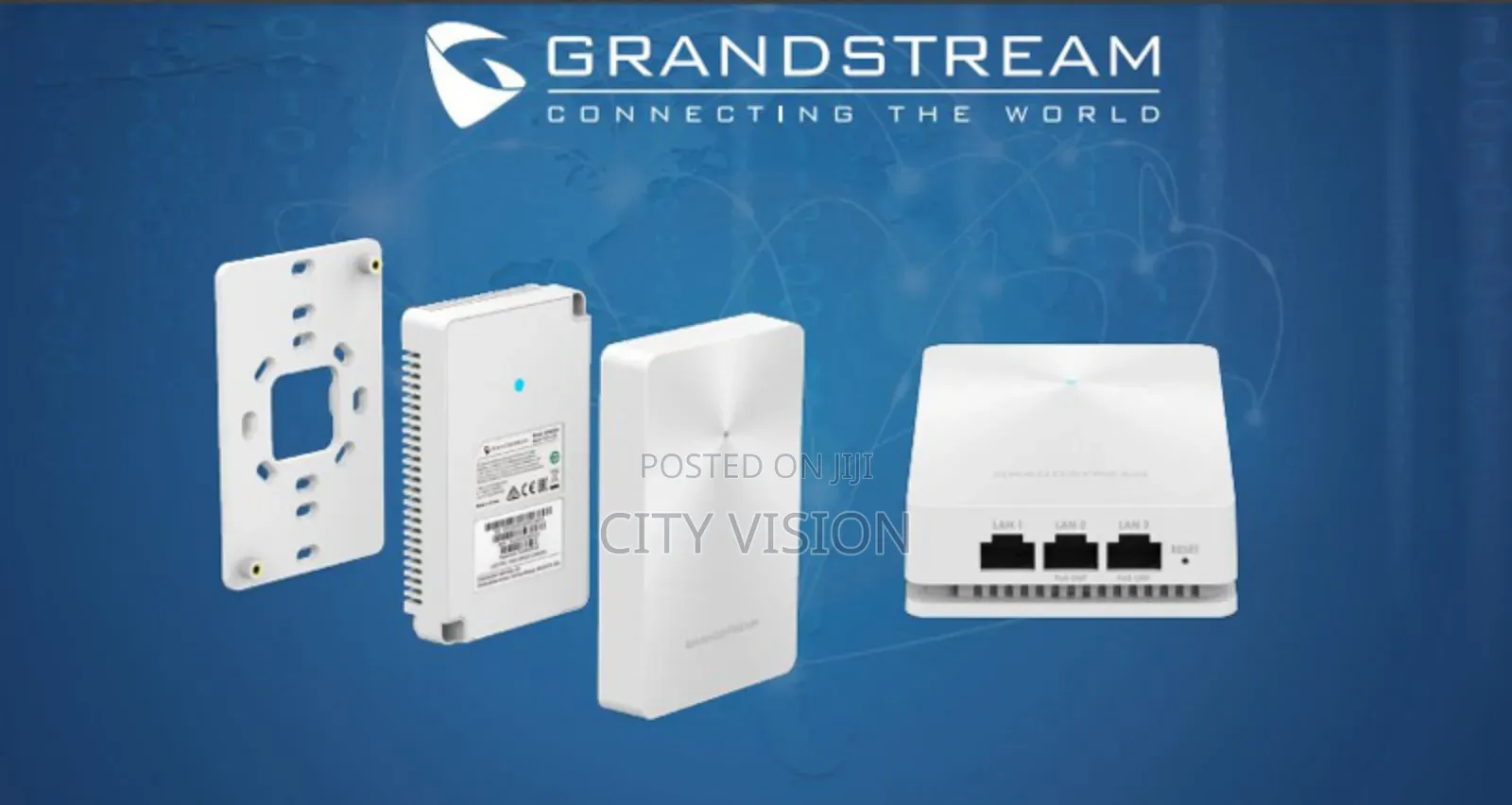 Grandstream Indoor Wireless Wifi Access Point Gwn7624 Inwall