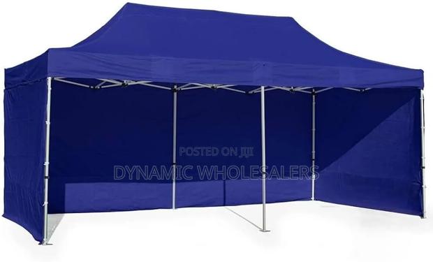 3*6m Blue Pop-Up Canopy Tent - main view