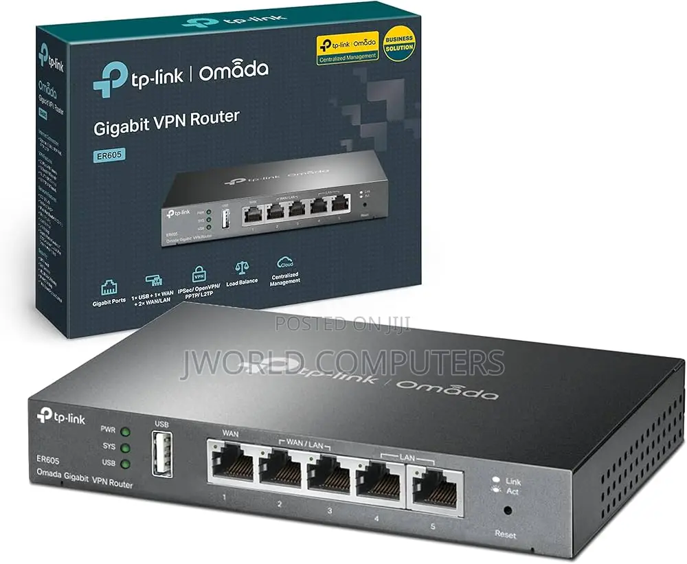 Tl-Er605
Omada Gigabit VPN Gateway