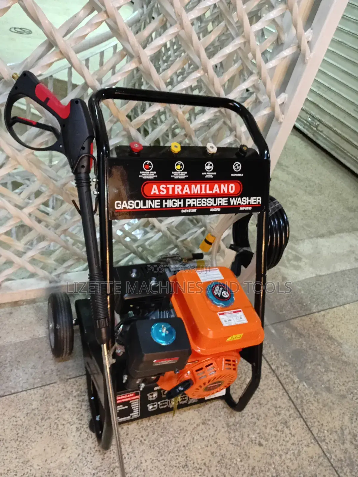 Astramilano 3600psi Petrol Carwash Machine 7.5hp