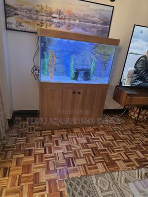Complete Aquarium Package: Tank, Stand Fish - thumbnail 2